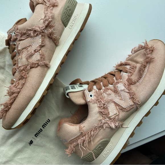 Miu miu new balance collab sneakers - Picture 1 of 5